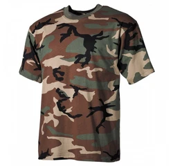 MFH T-Shirt Outdoor US Tarn Armee