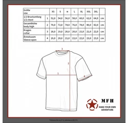 MFH T-Shirt Outdoor US Tarn 