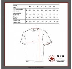 MFH T-Shirt Outdoor US Tarn Armee