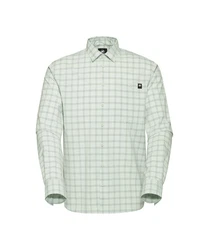 Mammut Langarmhemd Lenni Longsleeve Shirt Herren Hellgrün/Grün/Dunkelgrün/Khaki
