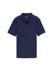 TOM TAILOR Denim Poloshirt Dunkelblau/Hellblau/Blau