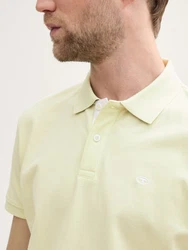TOM TAILOR Poloshirt Gelb/Hellgrün/Khaki/Grün
