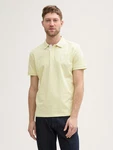 TOM TAILOR Poloshirt Gelb/Hellgrün/Khaki/Grün