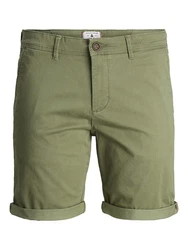 Jack & Jones Funktionsshorts JPSTBOWIE JJSHORTS SOLID SN Khaki/Dunkelgrün/Grün