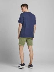 Jack & Jones Funktionsshorts JPSTBOWIE JJSHORTS SOLID SN Khaki/Dunkelgrün/Grün