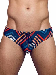 Badehose Print Swimwear Brief Avant Morocco L
