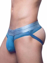 String Aktiv Boreas Jockstrap Underwear Faded Denim L