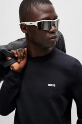 BOSS Pullover Ever-X grün