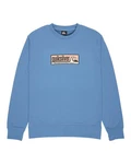 Quiksilver Sweatshirt Graphic Hellblau/Blau