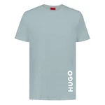 HUGO T-Shirt RN Relaxed mit UV-Schutz Blau/Hellblau