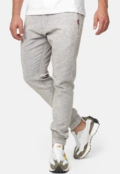 Indicode Leinenhose Blnda Grau/Khaki/Hellgrau