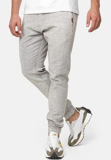 Indicode Leinenhose Blnda Grau/Khaki/Hellgrau Indicode Leinenhose Blnda Grau/Khaki/Hellgrau