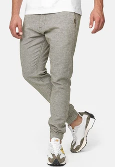 Indicode Leinenhose Blnda Khaki/Grau/Hellgrau Indicode Leinenhose Blnda Khaki/Grau/Hellgrau