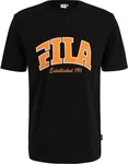 Fila T-Shirt Lanaken Regular Graphic Tee Rot/Orange/Schwarz