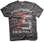 Hybris T-Shirt California Originals 75 Rot/Dunkelgrau/Grau/Hellgrau