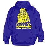 Hybris Hoodie Buddha Is My Homeboy Rot