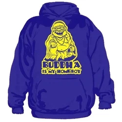 Hybris Hoodie Buddha Is My Homeboy Rot