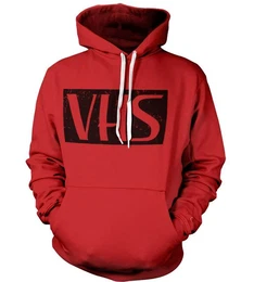 Hoodie Distressed Vhs Hoodie