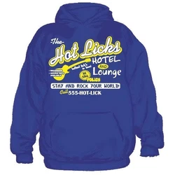 Hybris Hoodie Hot Licks Hotel Blau
