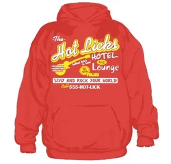 Hybris Hoodie Hot Licks Hotel Rosa/Rot