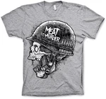 Hybris T-Shirt Meat Is Murder Braun/Creme/Dunkelgrau
