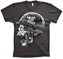 Hybris T-Shirt Meat Is Murder Braun