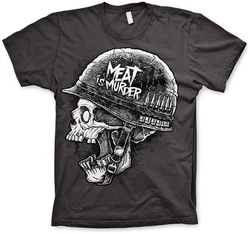 Hybris T-Shirt Meat Is Murder Braun