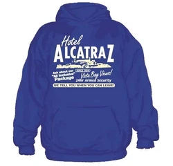 Hybris Hoodie Hotel Alcatraz Hoodie Blau/Hellblau