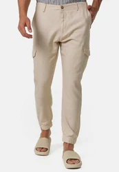 Indicode Cargo Stoffhose Booth Khaki/Beige