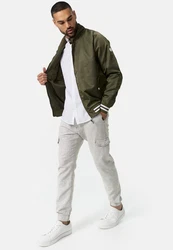 Indicode Cargo Stoffhose Booth Grau/Khaki/Hellgrau