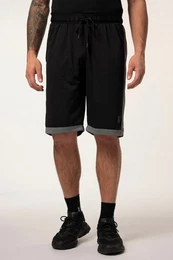 Bermudas Overknee-Bermuda Fitness Mesh Bauchfit