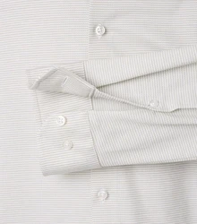 VENTI Langarmhemd Businesshemd (144226500) Weiß/Grau/Khaki/Creme
