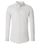 VENTI Langarmhemd Businesshemd (144226500) Weiß/Grau/Khaki/Creme