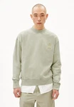 Armedangels Sweatshirt EMAAL CREWNECK GMT DYE Khaki/Hellgrün/Grün/Beige