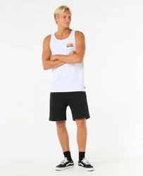 Rip Curl Tanktop Surf Revival Peaking Creme/Rot/Weiß/Orange