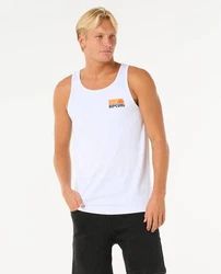 Rip Curl Tanktop Surf Revival Peaking Creme/Rot/Weiß/Orange
