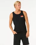 Rip Curl Tanktop Surf Revival Peaking Schwarz/Rot