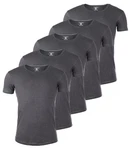 Young & Rich T-Shirt Herren Uni Basic 1702 Dunkelgrau/Grau