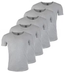 Young & Rich T-Shirt Herren Uni Basic 1702 Grau/Hellgrau/Dunkelgrau