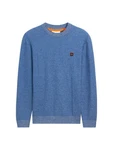 TOM TAILOR Rundhalspullover blau