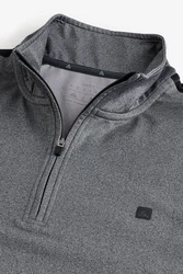 Next Sweater Active Sports Sweatshirt mit Reißverschluss Grau/Hellgrau/Dunkelgrau