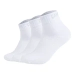 CAMP DAVID Sportsocken Quartersocken Herren (3er Pack) Weiß/Creme