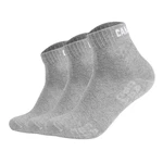 CAMP DAVID Sportsocken Quartersocken Herren (3er Pack) Grau/Hellgrau/Dunkelgrau/Silber
