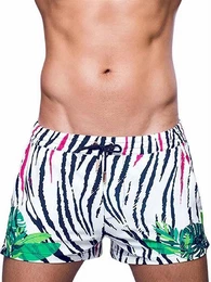 Badeshorts Print Swimshorts Siberian S