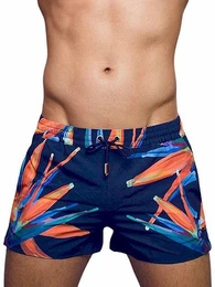 Badeshorts Print Swimwear Swim Shorts Paradise L