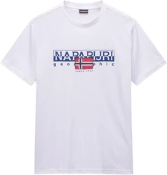 Napapijri T-Shirt Style AYLMER hellweiß