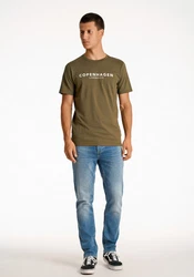 LINDBERGH T-Shirt Dunkelgrün/Türkis/Khaki/Grün