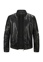 Milestone Lederjacke MSToronto Schwarz