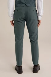 WE Fashion Anzughose Grün/Türkis/Khaki