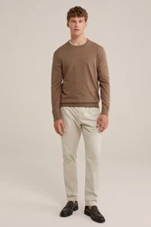 WE Fashion Sweater Khaki/Braun/Beige